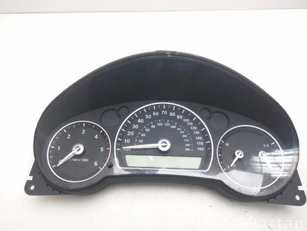 Saab 6 033 ECO 422 / 6033ECO422 9-3 (YS3F) 2008 Dashboard (instrument cluster) mph km/h Manual Transmission