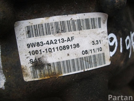 Jaguar 9W83-4A213-AF, 3.31 / 9W834A213AF, 331 XF (X250) 2010 Rear axle differential