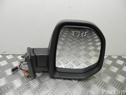 Citroën 233646008, 326.36.104 / 233646008, 32636104 BERLINGO (B9) 2009 Outside Mirror Right adjustment electric Manually folding Heated