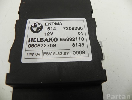 BMW 1614 7209286, 55892110 / 16147209286, 55892110 3 Coupe (E92) 2008 Control unit for fuel delivery unit