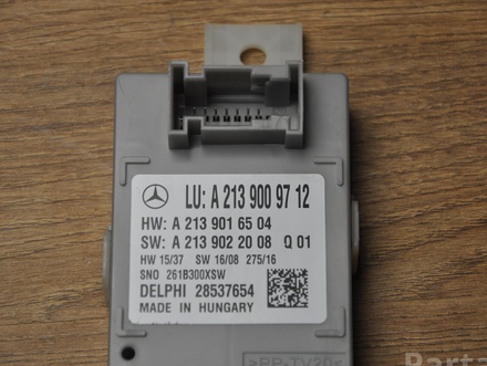 Mercedes-Benz A2139009712 E-CLASS (W213) 2016 Light Module ECU