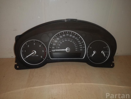 Saab P12781162 9-3 (YS3F) 2007 Dashboard (instrument cluster) mph km/h