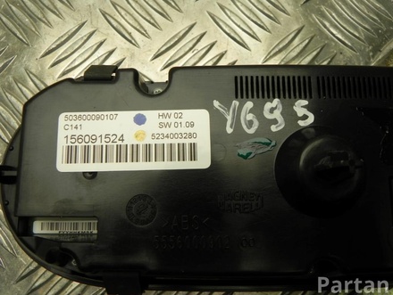 Alfa Romeo 156091524 GIULIETTA (940_) 2011 Automatic air conditioning control