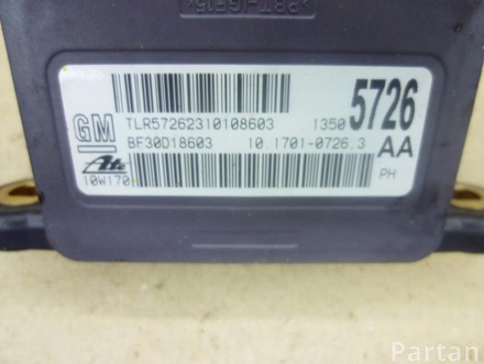 Opel 13505726 INSIGNIA A (G09) 2011 Sensor, longitudinal-/lateral acceleration