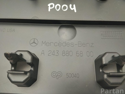 Mercedes-Benz A2438806800 EQB (X243) 2023 Licence Plate Holder/ Bracket