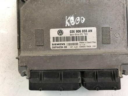 Škoda 03E906033AN FABIA I (6Y2) 2005 Control unit for engine