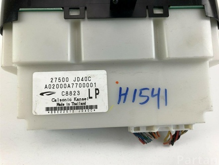 Nissan 27500JD40C QASHQAI / QASHQAI +2 I (J10, JJ10) 2008 Control Unit, air conditioning