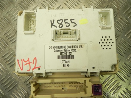 Vauxhall 36770-51K01 / 3677051K01 AGILA Mk II (B) 2011 Fuse Box