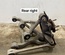 Aston Martin 6G33-5B530-AC / 6G335B530AC Vantage Coupe 2009 Rear suspension kit right side - Thumbnail 1