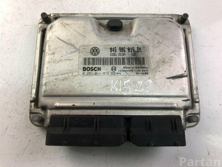 Škoda 045906019BM; 0281011412 / 045906019BM, 0281011412 FABIA I Combi (6Y5) 2005 Control unit for engine