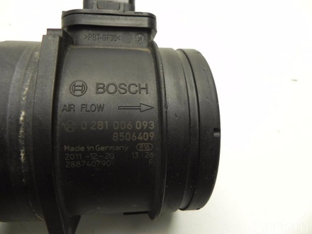 BMW 8506409, 0 281 006 093 / 8506409, 0281006093 3 Touring (E91) 2011 Air Flow Sensor