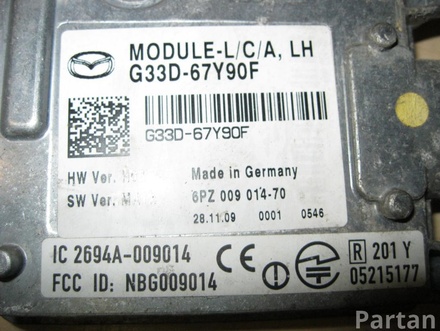 Mazda G33D67Y90F CX-7 (ER) 2010 control unit