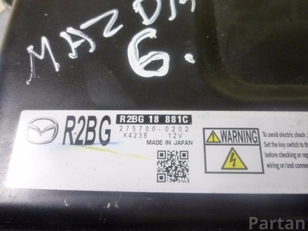 Mazda R2BG18881C , 275700-0202 / R2BG18881C, 2757000202 6 Saloon (GH) 2011 Control unit for engine