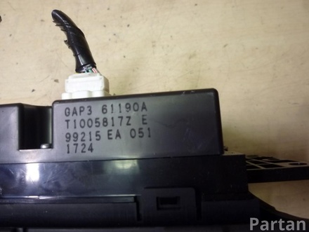 Mazda GAP361190A 6 Estate (GH) 2011 Control Unit, heating / ventilation