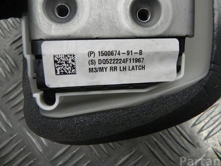 Tesla 1500674-91-B / 150067491B Model Y 2022 Zamek drzwi z tyłu z lewej