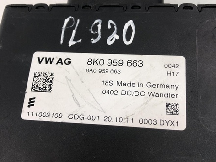 Audi 8K0959663 A4 (8K2, B8) 2014 Voltage stabiliser