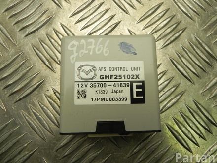 Mazda GHF25102X 6 Estate (GH) 2012 control unit