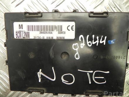 Nissan 28117340 NOTE (E11, NE11) 2007 Body control module BCM FEM SAM BSI