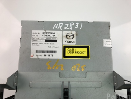 Mazda GS1E669RXA 6 Hatchback (GH) 2009 Radio / CD